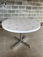 Ronde eettafel, Huis en Inrichting, Tafels | Eettafels, Ophalen, Zo goed als nieuw, Rond