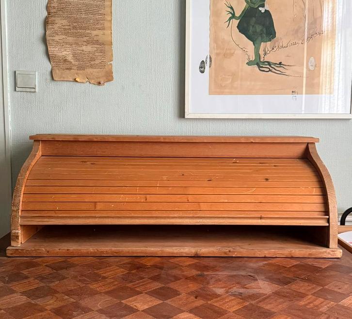 massief houten gordijnkast, Antiek en Kunst, Antiek | Kantoor en Zakelijk, Ophalen