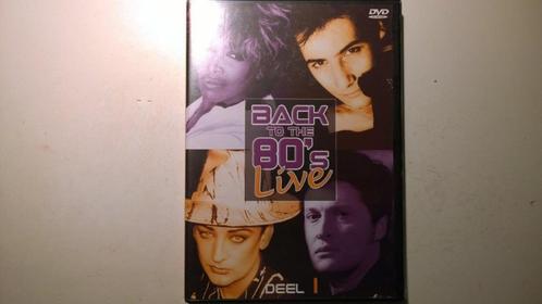 Back To The 80's Live Deel 1 (DVD), Cd's en Dvd's, Dvd's | Muziek en Concerten, Zo goed als nieuw, Muziek en Concerten, Alle leeftijden