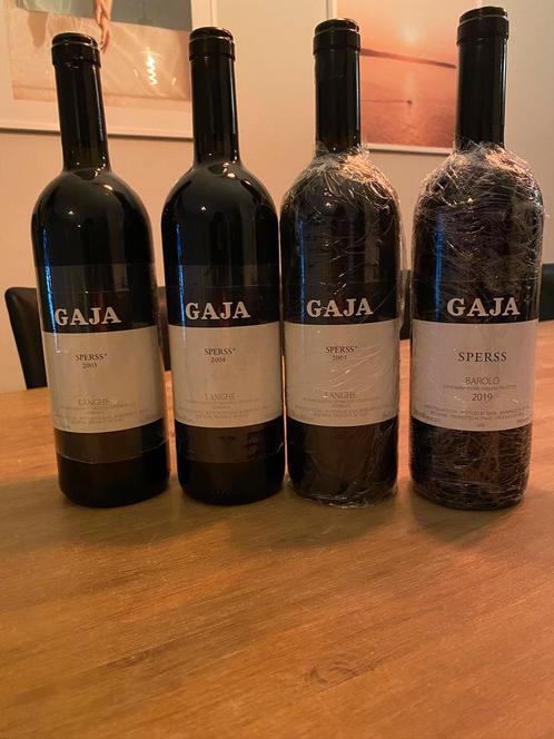 Gaja Spers Barolo divers, Collections, Vins, Comme neuf, Vin rouge, Italie, Pleine, Envoi