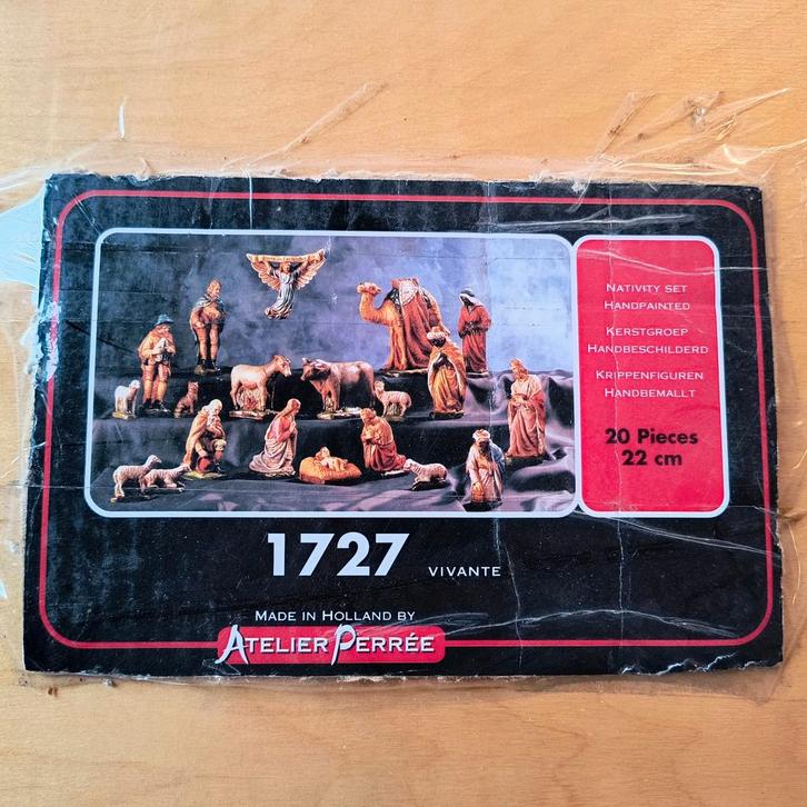 Kerstgroep, atelier Perrée, kerstbeelden, Diversen, Kerst, Ophalen of Verzenden
