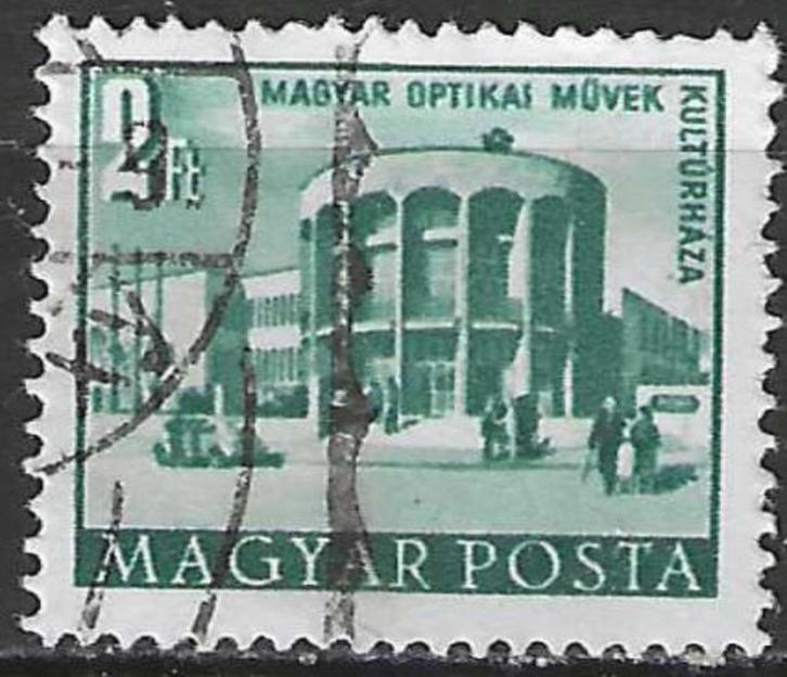 Hongarije 1953-1954 - Yvert 1091 - Heropbouwingsplan  (ST), Postzegels en Munten, Postzegels | Europa | Hongarije, Verzenden