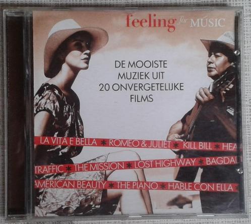 CD - De mooiste muziek uit 20 onvergetelijke films - € 4€, Cd's en Dvd's, Cd's | Filmmuziek en Soundtracks, Zo goed als nieuw