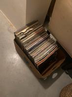 Doos vinyl +- 175 stuks, Ophalen of Verzenden