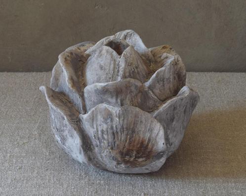Kandelaar roos, Huis en Inrichting, Woonaccessoires | Kandelaars en Kaarsen, Nieuw, Kandelaar, Minder dan 25 cm, Overige materialen