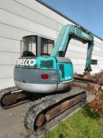 Kobelco 7.5 ton minigraver in prima staat, Zakelijke goederen, Machines en Bouw | Kranen en Graafmachines, Ophalen, Graafmachine