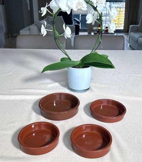 4 Ovenschalen / Ovenschaaltjes / Ovenschotels / In aardewerk, Huis en Inrichting, Keuken | Keukenbenodigdheden, Zo goed als nieuw