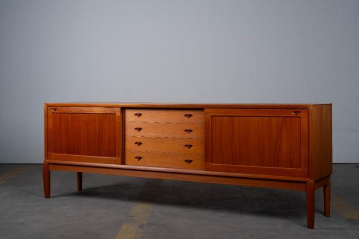 H.W. Klein - Bramin dressoir, Huis en Inrichting, Kasten | Dressoirs, Gebruikt, 200 cm of meer, 25 tot 50 cm, Met lade(s), Met deur(en)