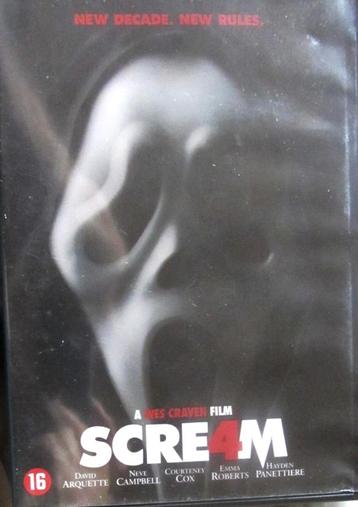 DVD HORROR- SCREAM 4 beschikbaar voor biedingen