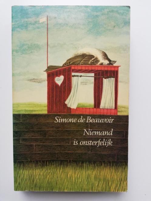 Niemand is onsterfelijk - Simone de Beauvoir - 1972, Livres, Littérature, Utilisé, Enlèvement ou Envoi