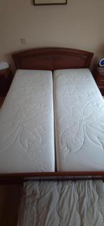 Sommier et matelas deux places, Enlèvement, Utilisé, Sommier, 200 cm