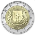 2 euros Lituanie 2021 'Dzukija', 2 euros, Envoi, Monnaie en vrac, Autres pays