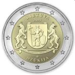 2 euro Litouwen 2021 ‘Dzukija’, Verzenden, Overige landen, 2 euro, Losse munt