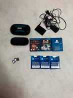 PsVita+PsTV+6games+8gbmem., Consoles de jeu & Jeux vidéo, Enlèvement, Utilisé, Noir, Avec caméra