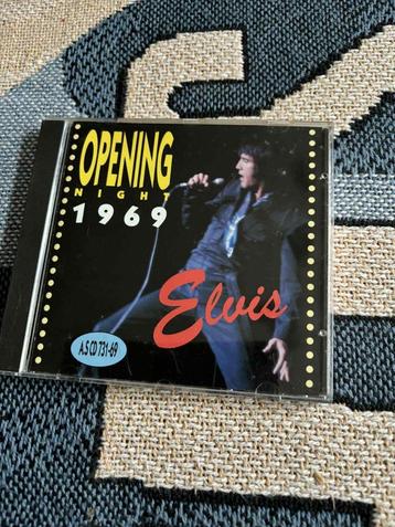 Elvis live bootleg cd, Opening night 1969 beschikbaar voor biedingen