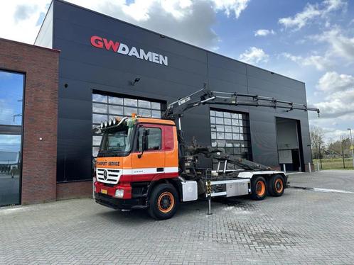 Mercedes-Benz Actros 2544 6x2 NCH Kabelsysteem/ Kraan, Auto's, Vrachtwagens, ABS, Achteruitrijcamera, Airconditioning, Cruise Control