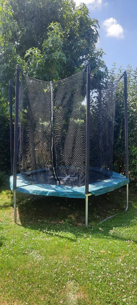 Trampoline 240 | Decathlon, Kinderen en Baby's, Speelgoed | Buiten | Trampolines, Gebruikt, Ophalen