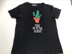 Zwart T-shirt: take me to the desert, Vêtements | Femmes, T-shirts, Manches courtes, Taille 36 (S), Noir, Porté