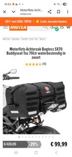 Zadeltas bagtecs sx70, Motoren, Ophalen, Zo goed als nieuw