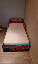 Kinderbed Cars Disney, Huis en Inrichting, Slaapkamer | Bedden, Ophalen, Zo goed als nieuw, Wit, Stof