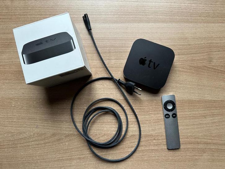 Apple TV - 3e generatie, Audio, Tv en Foto, Mediaspelers, Zo goed als nieuw, Minder dan 500 GB, HDMI, USB 2.0, Optische audio