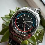 Seiko gmt, Staal, Polshorloge, Ophalen of Verzenden, Zo goed als nieuw