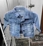 veste jeans , bleu , coton , taille 68, Ophalen of Verzenden, Zo goed als nieuw, Jongetje of Meisje, Truitje of Vestje