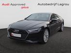 Audi A7 Sportback A7 55 TFSI Quattro S tronic, Auto's, 158 g/km, Zwart, Stadsauto, Lederen bekleding