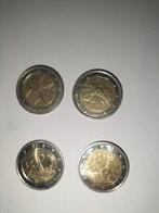 Munten van 2 euro en verzameling van 1 euro. Ik moet weggaan, Ophalen of Verzenden