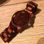 Heren houten horloge  (Teak/Ceder), Overige materialen, Polshorloge, Overige materialen, Nieuw