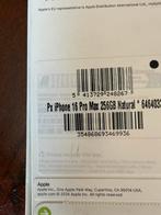 iPhone 16 pro max 256 giga, Telecommunicatie, Mobiele telefoons | Apple iPhone, Ophalen, Zo goed als nieuw, IPhone 16