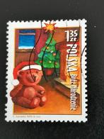 Polen 2007 - Kerstmis, knuffelbeer bij kerstboom, Ophalen of Verzenden, Polen, Gestempeld