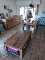 Sisham seesham eettafel salontafel en dressoir, Ophalen of Verzenden