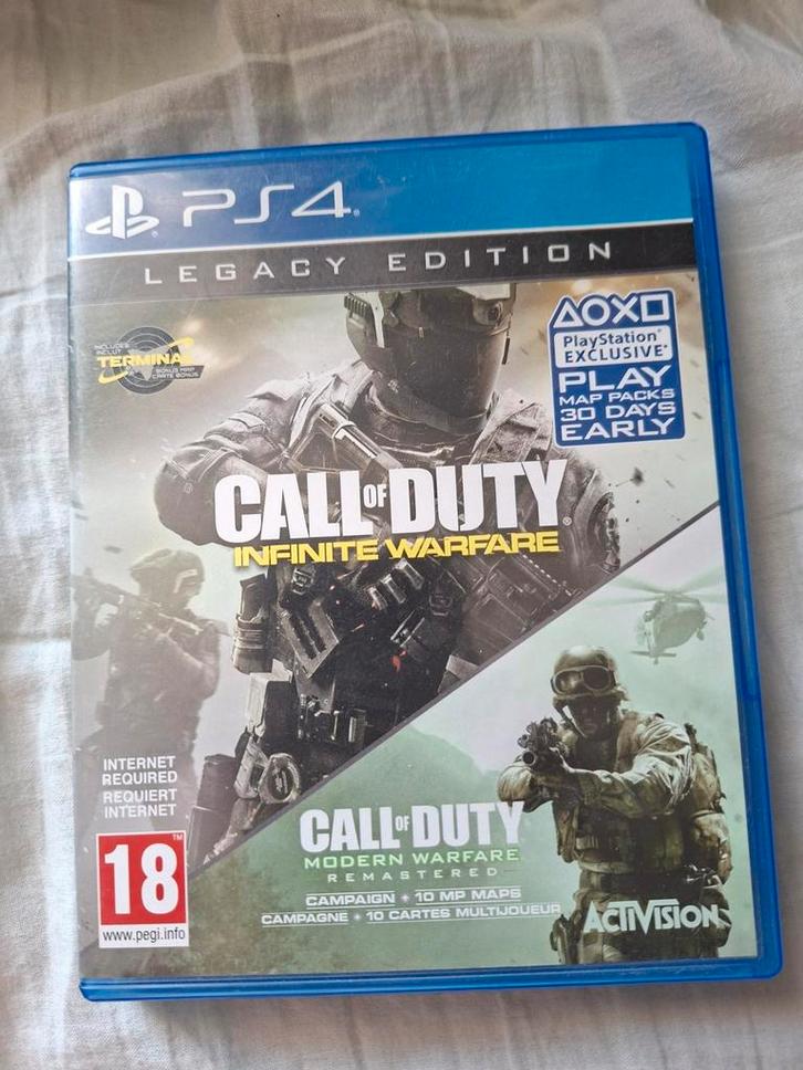 Call of Duty : Infinite Warfare - Legacy Edition, Games en Spelcomputers, Games | Sony PlayStation 4, Zo goed als nieuw, Avontuur en Actie