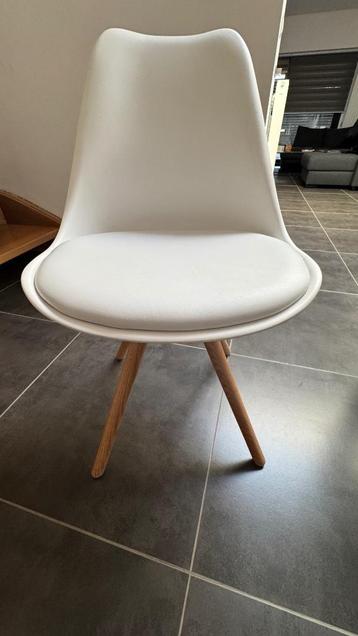 6 Eetkamerstoelen, Bois, Enlèvement, Blanc, Cinq, Six Chaises ou plus