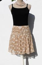 Prachtige zijden rok S/M, Kleding | Dames, Beige, Kookai, Ophalen of Verzenden, Zo goed als nieuw