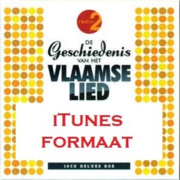 Geschiedenis van het Vlaamse Lied (10CD iTunes formaat) beschikbaar voor biedingen