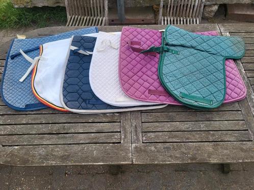 6 verschillende dressuur dekjes, Dieren en Toebehoren, Paarden en Pony's | Dekens en Dekjes, Gebruikt, Dekje, Ophalen of Verzenden