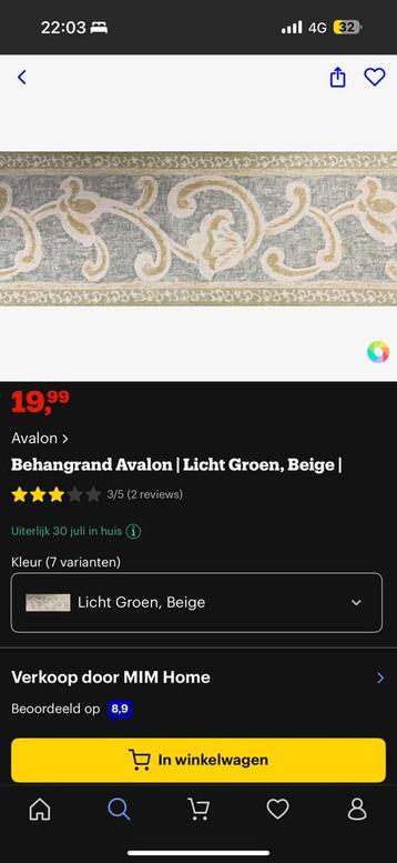 Groot lot Behang rand Boord beschikbaar voor biedingen