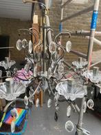Lustre avec 2 aplique murale, Huis en Inrichting, Lampen | Kroonluchters, Ophalen, Zo goed als nieuw