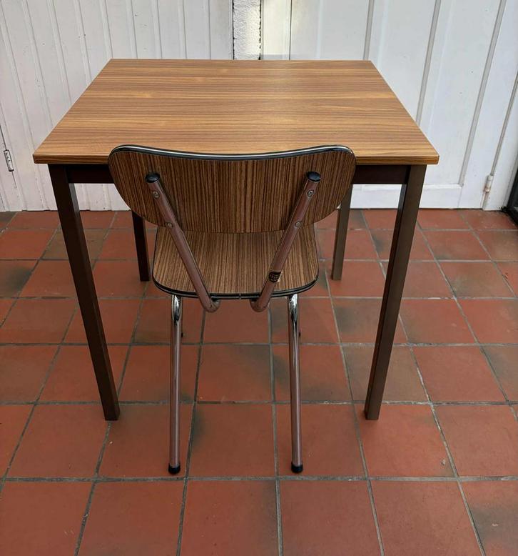 Vintage multifunctionele tafel, Huis en Inrichting, Tafels | Bijzettafels, Gebruikt, Ophalen