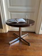 Table basse ronde vintage moderniste — années 70, Enlèvement