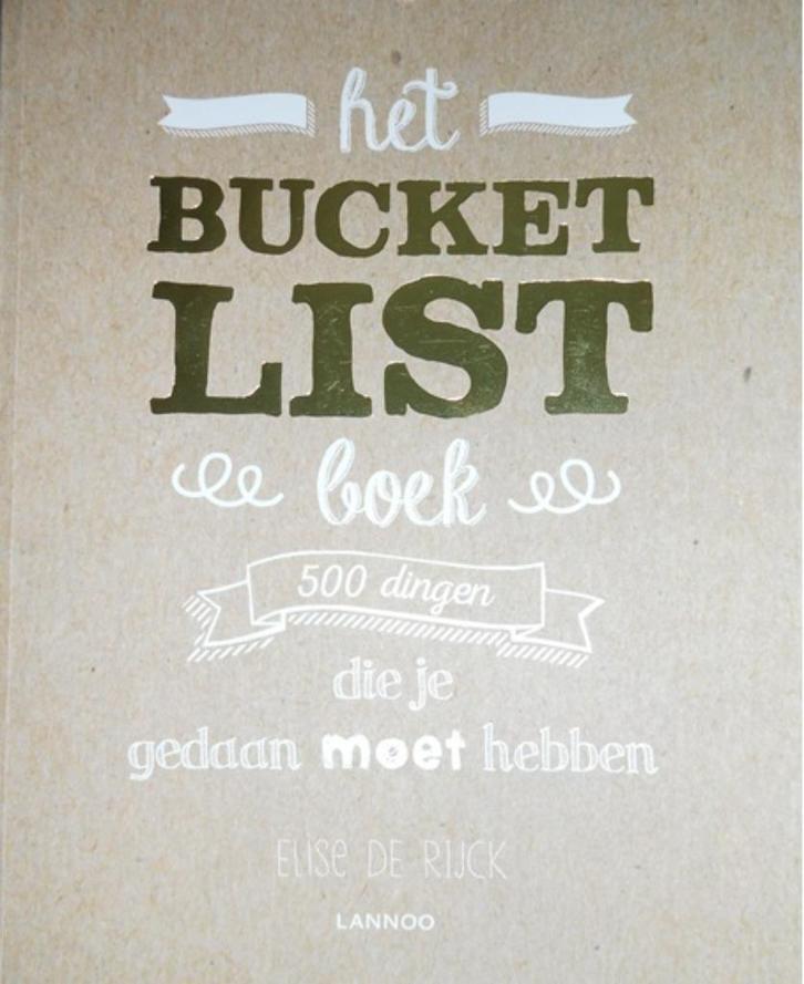 Het Bucketlist boek - Elise De Rijck, Boeken, Hobby en Vrije tijd, Zo goed als nieuw, Ophalen of Verzenden