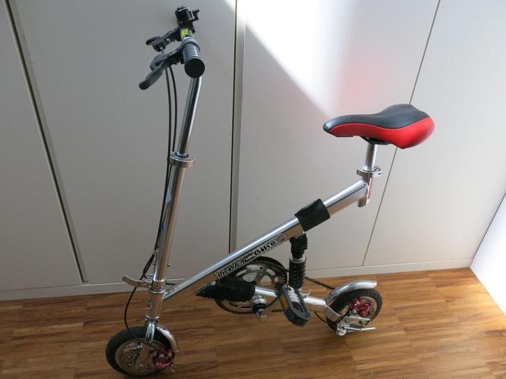 Minibike vouwfiets Twisterbike + originele draagzak, Fietsen en Brommers, Fietsen | Vouwfietsen, Zo goed als nieuw, Ophalen of Verzenden