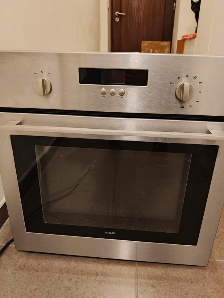 Oven Atag 60cm inbouw, Elektronische apparatuur, Ovens, Inbouw, Grill, Hete lucht, Ophalen