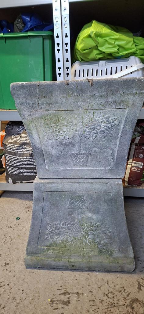 Pots de fleurs en pierre de style provençal, Jardin & Terrasse, Bacs à fleurs & Jardinières, Comme neuf, Pierre, Balcon, Jardin