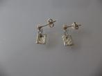 kleine zilveren oorhangertjes, Hangers, Ophalen of Verzenden, Zo goed als nieuw, Zilver