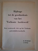 Bijdrage tot de geschiedenis van het Torhouts aardewerk, Boeken, Ophalen of Verzenden, Zo goed als nieuw