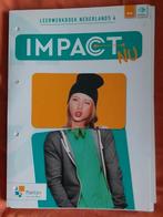 Impact leerwerkboek Nederlands 4 D/A, Enlèvement ou Envoi, Comme neuf, Néerlandais