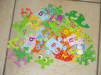 Een educatieve puzzel krokodil letters en cijfers, 34st, Ophalen, 10 tot 50 stukjes